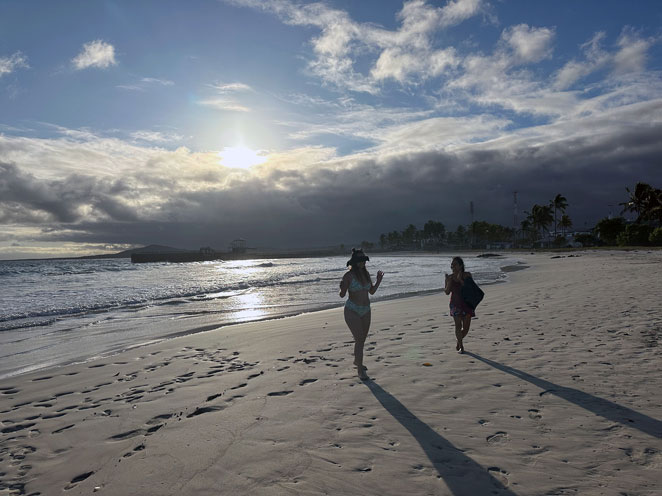Free time in Galapagos